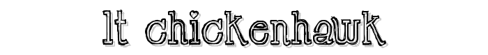 LT Chickenhawk font